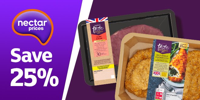 Save 25% on 100s of products.